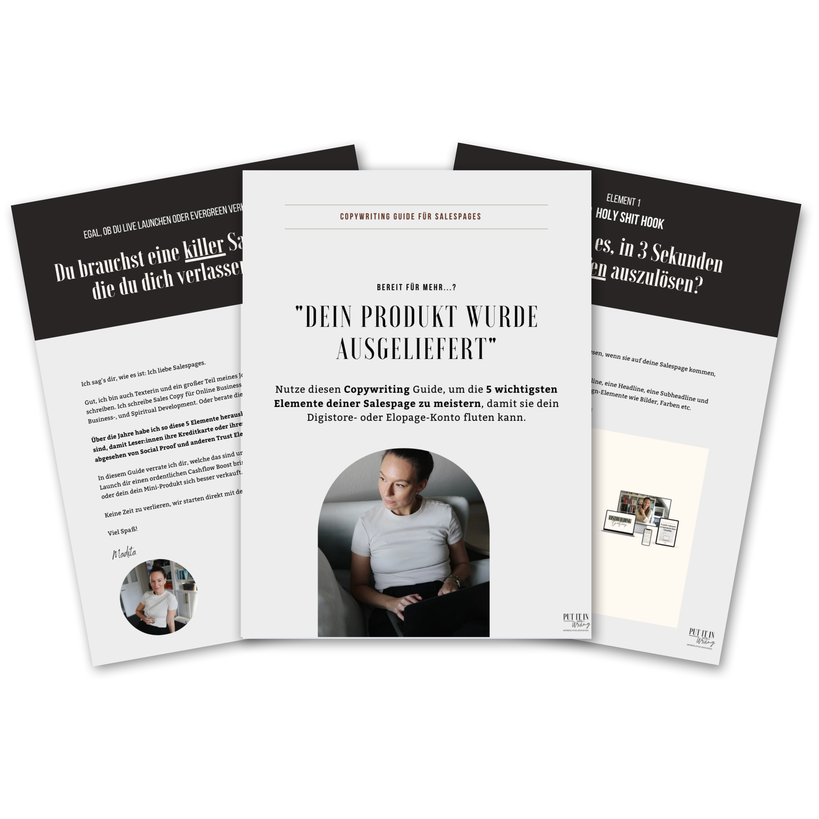 Mockup Salespage Guide Salespage Copywriting Guide