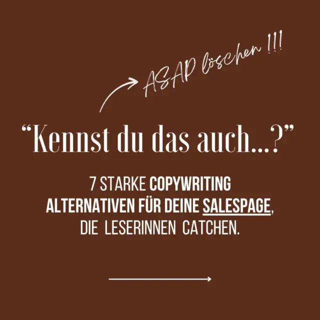 Kommentiere GUIDE und meistere die 5 wichtigsten Copywriting Elemente, damit deine Salespage deinen Zahlungsanbieter zum Glühen bringt. 🔥
